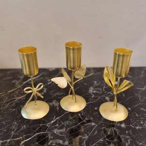 Candelabro de Latón y Aluminio Hecho a Mano, Personalizado, de Primera Calidad, con Acabado Premium, Estilo Moderno, Decoración para el Hogar - Product Image 4