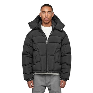 Chaqueta de Invierno Acolchada para Hombre, Personalizada OEM, Cuello Alto, Impermeable, Duradera, de Alta Calidad - Product Image 1