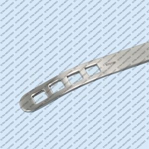 Espátulas Depresoras de Lengua Bruening de Alta Calidad, Acero Inoxidable, 19 cm, Retractor de Mejillas Fenestrado, Espátula Dental, Instrumentos ENT, CE - Product Image 4