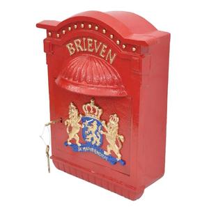 Boîte aux lettres décorative de luxe pour la maison, haute sécurité, avec serrure, résistante aux intempéries, à fixer au mur, prix de gros - Product Image 3