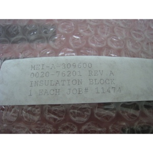 NOUVEAU Bloc d'isolation AMAT 0020-76201, CA principal - Équipements et pièces semi-conductrices de confiance de l'ancien fabricant mondial - Product Image 3