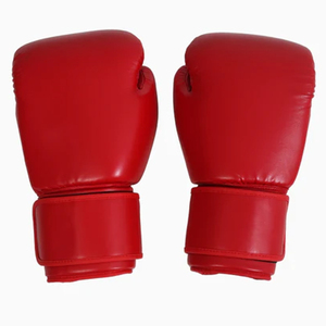 ถุงมือชกมวยไทยสำหรับการแข่งขันระดับมืออาชีพ ปรับแต่งได้ตามต้องการ วัสดุหนัง PU PVC รับผลิตแบบ OEM - Product Image 1