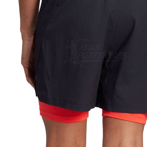 Nuevos Shorts Deportivos Casuales de Cintura Alta con Cordón Ajustable para Correr, Entrenar, Hacer Ejercicio, Uso Diario, Secado Rápido y Ajuste Cómodo - Product Image 6