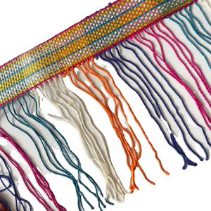 Adornos de Flecos con Borlas Multicolores para Decoración de Textiles para el Hogar, Prendas de Vestir y Cortinas, Ofertas al por Mayor - Product Image 1