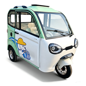 Triciclo Eléctrico con Cabina Cerrada |   Triciclo Resistente de Alta Potencia, Impermeable, Disponible en Versiones de 3 y 5 Puertas - Product Image 4