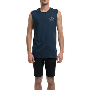 Wholesale Solid Color Fitness Wear <b>Men</b> <b>Singlets</b> Custom Logo Design Breathable <b>Men</b> <b>Singlets</b> For Online Sale - Product Image 5