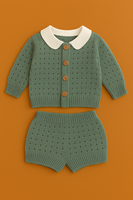 Collection de vêtements pour bébés, tenue douce pour bébé, vêtements en tricot chaud pour l'hiver, usage quotidien, taille personnalisée, fabrication OEM