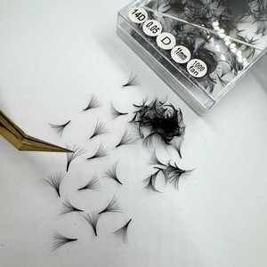 Extensiones de Pestañas de Fabricante Vietnamita, Curvatura DD/CC/M/L, Mega Volumen, Base Puntiaguda, Fibra Sintética de Alta Calidad, Fans Sueltos - Product Image 2