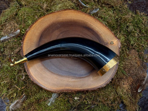 Corne de buffle, corne de signalisation viking rustique, instrument de signalisation de guerre - Product Image 3