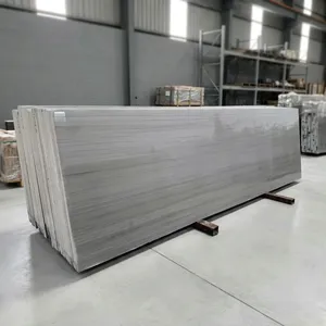 Pierre décorative en granit gris teck de luxe avec motif de grain de bois naturel pour revêtements de sol et design intérieur - Product Image 2