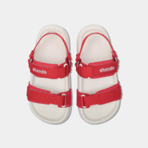 Sandalias Casuales con Punta Abierta para Días Laborables y Fines de Semana, Servicio OEM Disponible desde Vietnam, Plataforma con Gancho Rojo-Blanco, Elegantes y Versátiles - Product Image 1