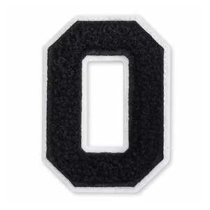 Patch brodé 3D personnalisé avec logo, patchs colorés en chenille à coudre ou thermocollants pour tissu toile, patchs de marque à coudre ou thermocollants - Product Image 1