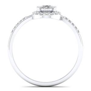 Bagues REYES en argent sterling 925 de qualité supérieure, serties d'un moissanite taille poire de 0,62 carat, élégant cadeau d'anniversaire pour elle, bijoux faits à la main - Product Image 4