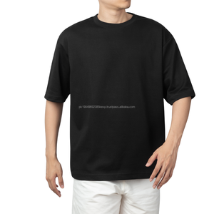 Camiseta Lisa Extra Grande 100% Algodón, Logotipo 3D Personalizado en Espuma, Camiseta con Estampado Puff para Hombre, Polo en Blanco, Bordado de Alta Calidad - Product Image 6