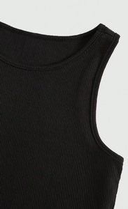 Débardeur court tendance pour femme, coupe ajustée, idéal pour l'été, style décontracté, basique mais de haute qualité, vente en gros - Product Image 6