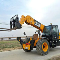 Chariot télescopique JCB 540-180 / 540-180 Hi-Viz d'occasion à moteur diesel haute performance, 17,5 m, 1500 kg, garantie 4 ans