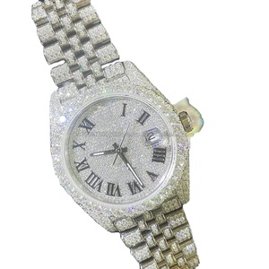 Famous <b>Watch</b> Factory Luxury Automatic Quartz Business <b>Watch</b> Stainless Steel Case Yellow Gold Leather Strap Sapphire Lens Natural - Product Image 1