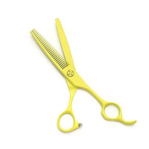 Ciseaux à cheveux colorés pour la parrure, manches en acier inoxydable, lames en acier inoxydable affûtées, pour droitiers, légers, pour professionnels - Product Image 5