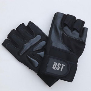Gants de musculation premium avec paume antidérapante, longue sangle de poignet, gants d'entraînement personnalisés pour hommes et femmes - Product Image 3