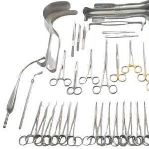 Juego básico de laparotomía de 104 piezas, instrumentos quirúrgicos, kit médico abdominal dorado, acero inoxidable, calidad alemana, por Dentavex - Product Image 6