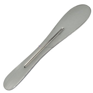 Espátula de Yeso de 180 mm de Acero Inoxidable, Espátula de Mezcla para Laboratorio Dental, para Aplicaciones de Ortodoncia, Cirugía y Prótesis - Product Image 1
