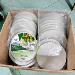Papel de Arroz Vietnamita para Fideos, Rollos Frescos, Envoltorio Redondo y Cuadrado de Color Natural, OEM, Marca Privada, Venta al por Mayor/ ANNA - Product Image 6