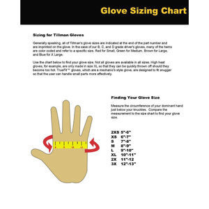 Gants de soudage TIG durables en cuir de chèvre avec fonctions anti-coupure, résistantes à la chaleur et anti-vibrations, disponibles à la vente - Product Image 6
