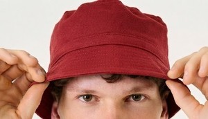 <b>Light</b> Gray Cotton Bucket <b>Hat</b> Custom Embroidery Logo Unisex Fisherman Cap Packable All-Season for Outdoor Beach Golf - Product Image 6