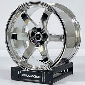 Bku Giả Mạo 5X114.3 Bánh Xe 17 18 19 Inch Vành Chrome Hợp Kim Xe Bánh Xe Cho Honda <span class=keywords><strong>Civic</strong></span> Fit Accord Nissan GTR Mazda 3 6 Supra - Product Image 1