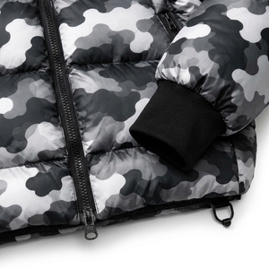 Men's Hooded Puffer Jacket <b>Warm</b> Quilted Winter Outdoor <b>Coat</b> Lightweight <b>Waterproof</b> Jacket One Apex - Product Image 4