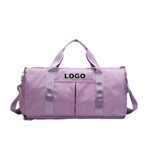 Bolsa de lona unisex de nailon con cierre de cremallera rectangular, asas dobles, resistente al agua, capacidad de 20-36 L, mochila para entrenamiento - Product Image 1