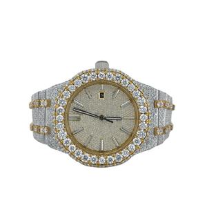 VVS Moissanite Diamond Luxury Design <b>Watch</b> <b>Watch</b> for With White Stainless Steel <b>Men's</b> and Giving Gift Reasonable Price <b>Watch</b> - Product Image 1