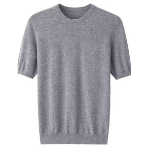 T-shirt décontracté pour homme en coton, col rond, manches courtes, doux, respirant, léger, confort quotidien, vêtement d'été - Product Image 3