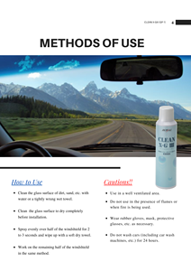 Royal CLEAN XG 3 - Nuevo Revestimiento Repelente al Agua para Vidrios con Spray de Silicona, 206 ml, Fácil de Usar, Versión Transparente para Superficies de Espejo - Product Image 5