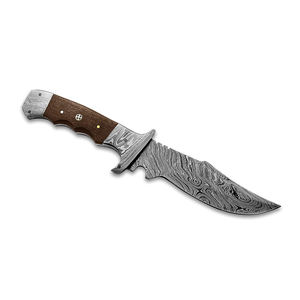 Cuchillo de Caza de Acero de Damasco de Estilo Tradicional, Hecho a Mano, Hoja Fija, Alta Calidad, OEM Personalizable, de Lujo, para Uso en Campamentos al Aire Libre - Product Image 2
