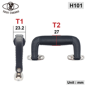 Descubre piezas de repuesto de alta calidad de Taiwán: asas personalizadas de cuero suave para maletas. Con asas duraderas y personalizadas - Product Image 2