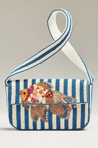 Unique Design Geometric Heart Beaded Shoulder <b>Bags</b> Women and Girls Retro Fashion Purses Compact Size for Essentials Evening <b>Bags</b> - Product Image 1