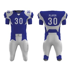 Custom Logo American Football Uniform Sublimation Team Jersey Pants Set Premium OEM Manufacturer - Product Image 2