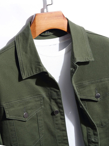 New <b>Denim</b> <b>Jacket</b> for Men <b>With</b> Full Customization <b>Jackets</b> for Men Custom Sport Style Men's Jeans <b>Jacket</b> for Outdoor Wears - Product Image 3