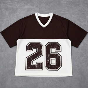 Camiseta de fútbol de moda al por mayor, camiseta de fútbol informal para marcas de ropa estadounidenses, proveedor de impresión personalizada - Product Image 5