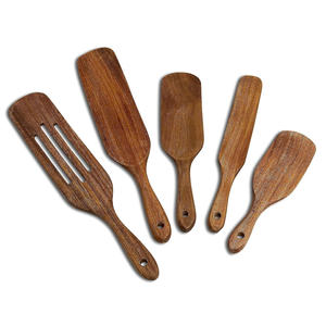 Utensilios de cocina de madera de diseño moderno, espátula de madera para cocinar, de fábrica líder. - Product Image 4