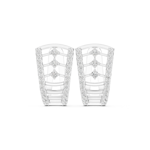 Pendientes de Oro Amarillo de 14K con Diamantes Cultivados en Laboratorio para Mujer, para Novias, Nuevos Diamantes Cultivados - Product Image 5