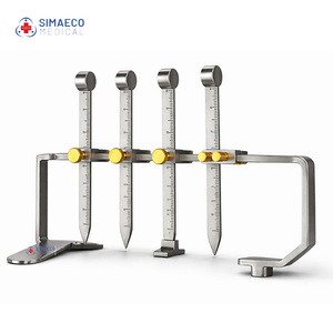 เครื่องวัดความโค้งจมูก SIMAECO Davis Nasal Projectometer สำหรับศัลยกรรมตกแต่งจมูก ผลิตจากสแตนเลสเกรดผ่าตัด ใช้ซ้ำได้ ได้รับมาตรฐาน OEM CE ISO Class I - Product Image 2