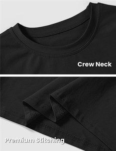 Servicio OEM, Camiseta de Algodón y Elastano para el Regreso a Clases, Camiseta de Manga Larga con Cuello Redondo para Niñas Adolescentes, Ropa Infantil - Product Image 4