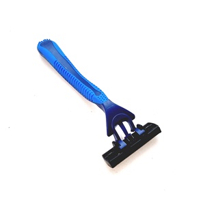 Mini rasoir portable écologique pour hommes Outil de rasage de sécurité jetable à 4 lames à bord unique Lames remplaçables pour le rasage du visage - Product Image 6