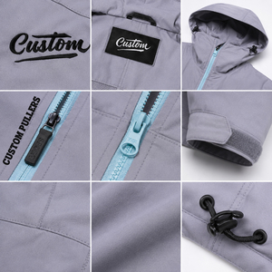 Veste Softshell Personnalisée Imperméable Coupe-Vent à Capuche pour Activités de Plein Air OEM ODM Marque Privée Légère et Performante - Product Image 6