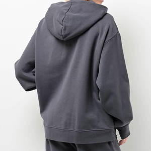 Sudadera con Capucha de Manga Larga Estilo Streetwear, Premium con Pedrería, Logotipo Personalizado Impreso, Nueva Sudadera con Capucha de Algodón Mezclado con Aspecto Vintage y Pedrería - Product Image 3