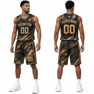 Basketball Uniform <b>Elite</b> Championship Custom Personalized Team Jersey Shorts Set Wholesale Manufacturer Supplier Factory OEM Kit - Product Image 2