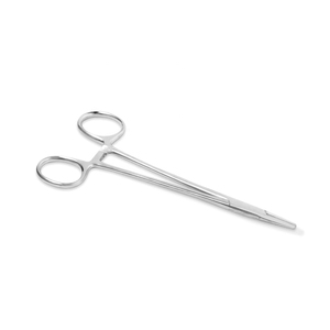 Porte-aiguille manuel Olsen Hegar en acier inoxydable 5,5 pouces, instrument chirurgical certifié CE Classe I - Product Image 1