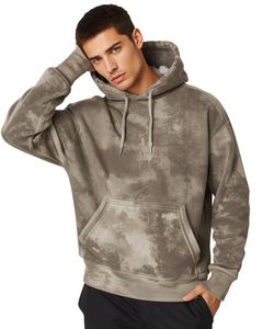 Vintage Style <b>Men</b> 100% Cotton Winter Oversized <b>Hoodie</b> with Drop Shoulder Fleece Sweatshirt - Product Image 3